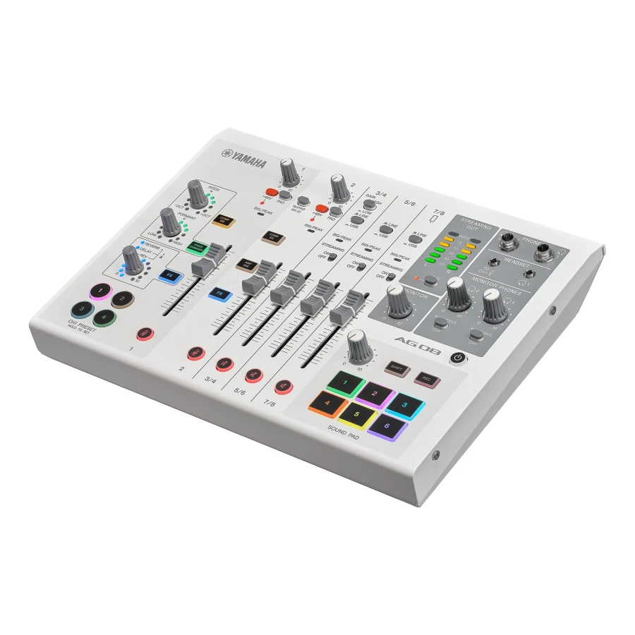 Alternative view of AG08 Live Streaming Mixer