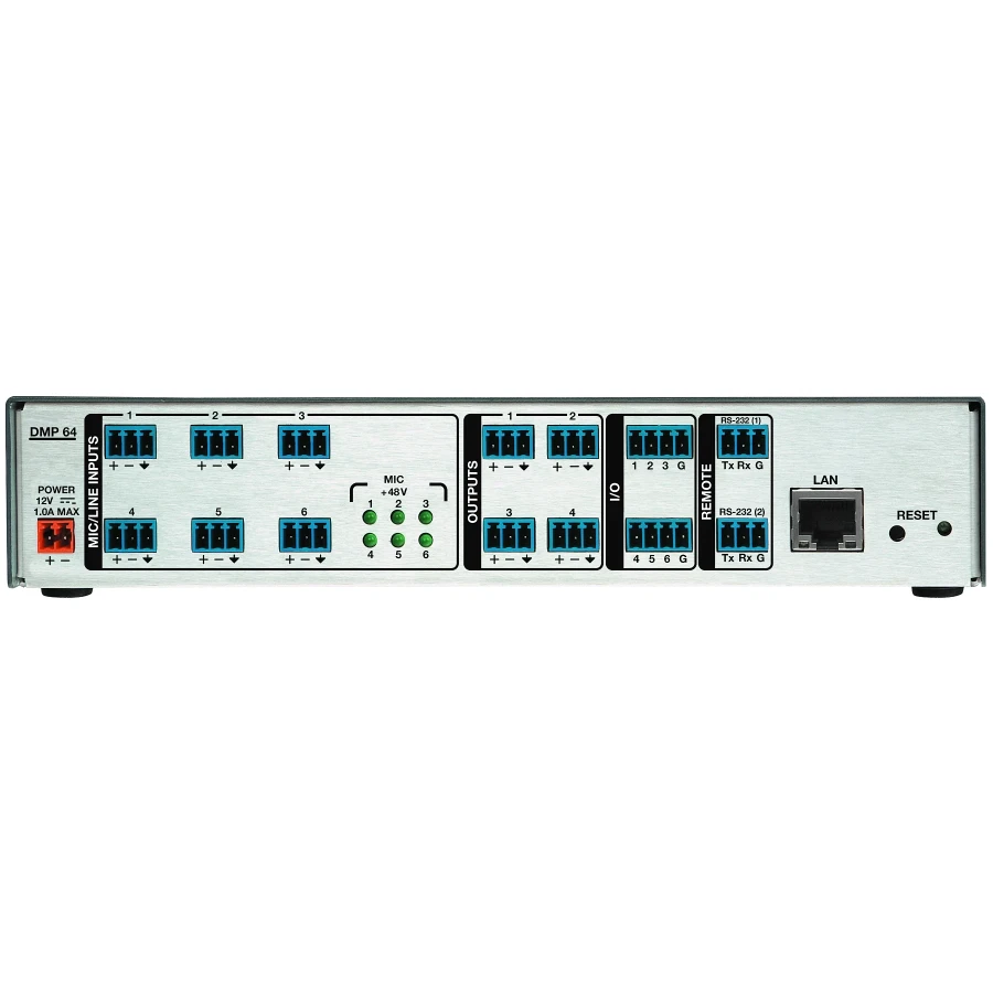 Alternative view of DMP 64 6x4 ProDSP™ Digital Matrix Processor