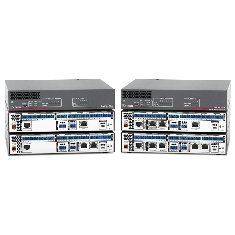 DMP 64 Plus 6x4 ProDSP Digital Matrix Processors