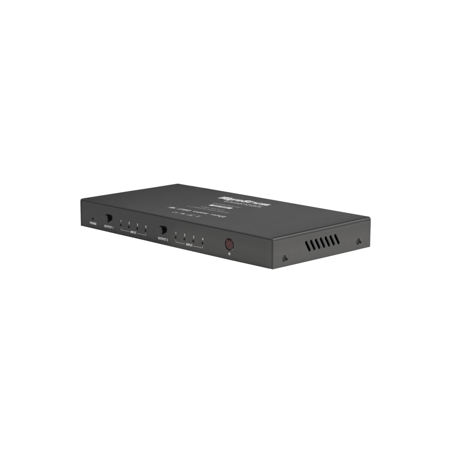 Alternative view of Essentials 4K60 4×2 HDMI Matrix Switcher