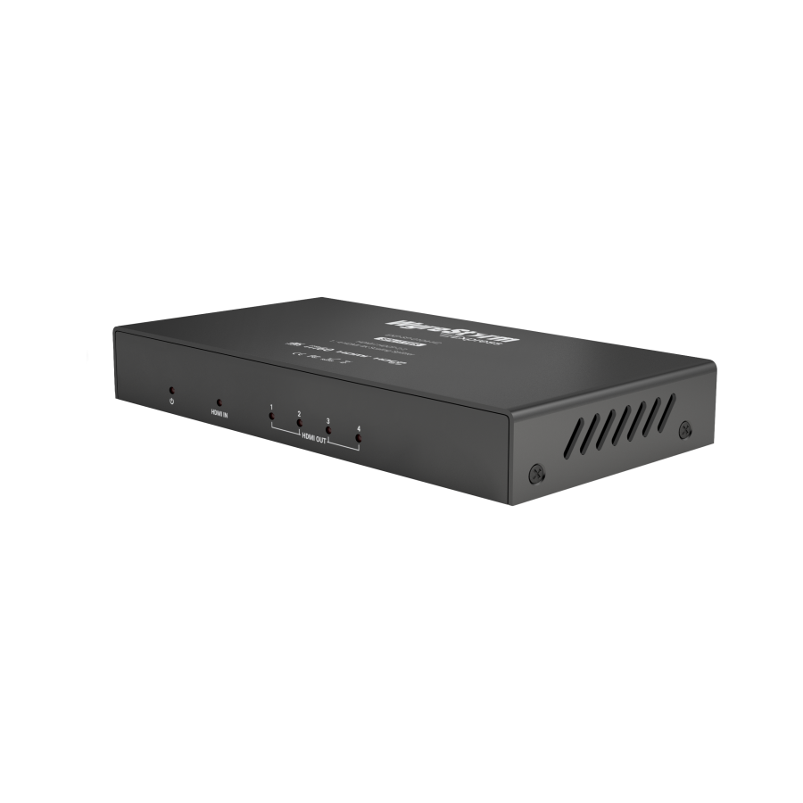Alternative view of Essentials 4K60 1:4 Scaling HDMI Splitter