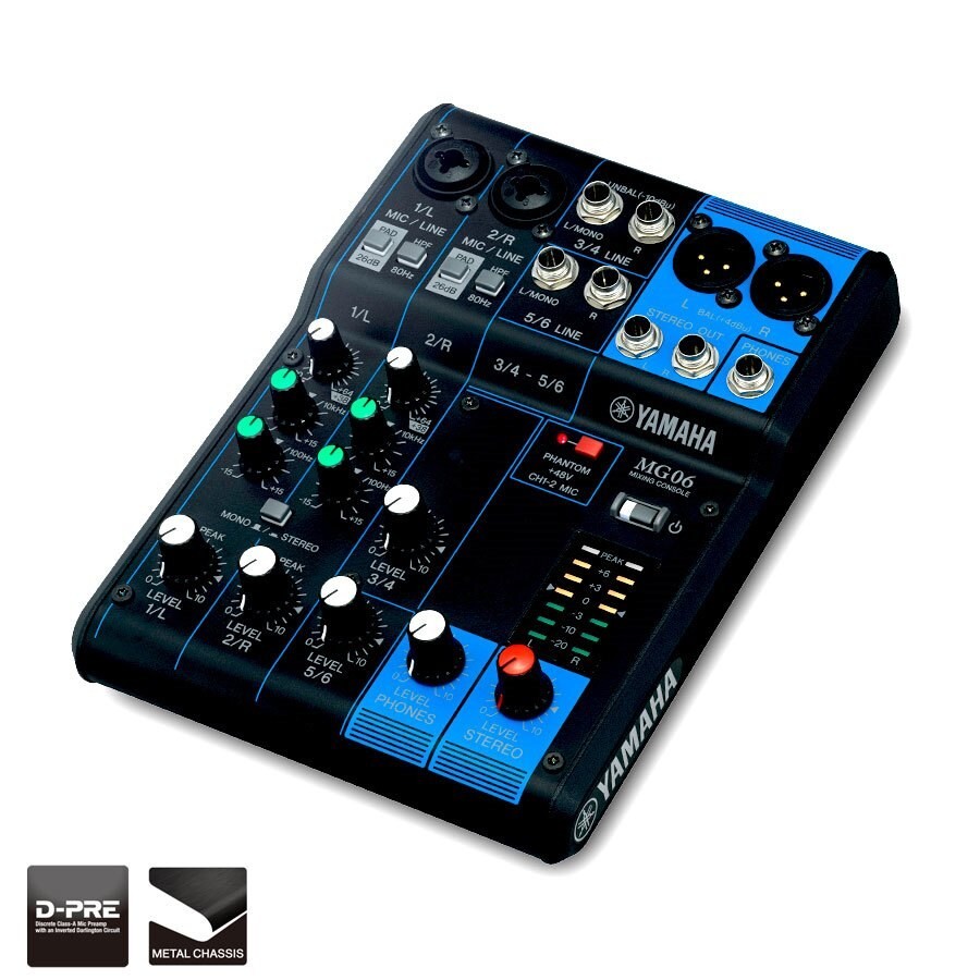 MG06 Mixing Console