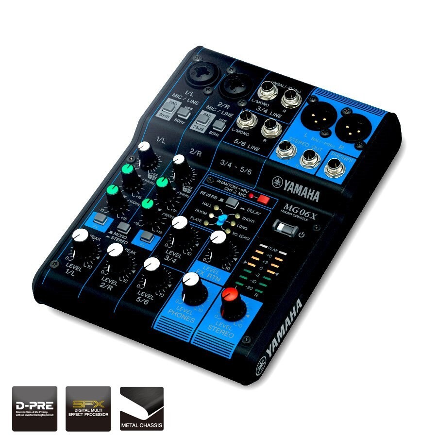 MG06X Mixing Console