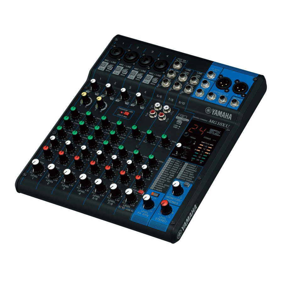 Alternative view of MG10XU Mixing Console