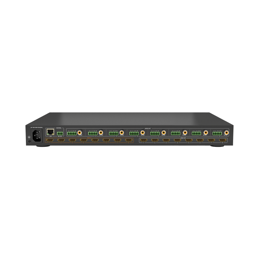 Alternative view of 8×8 HDMI Matrix Switches for Ultimate Control