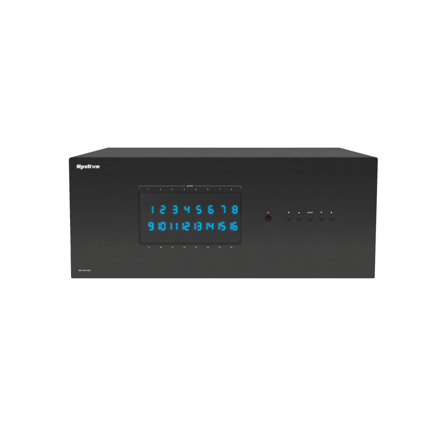 Advanced 16×16 Seamless Scaling Matrix Chassis