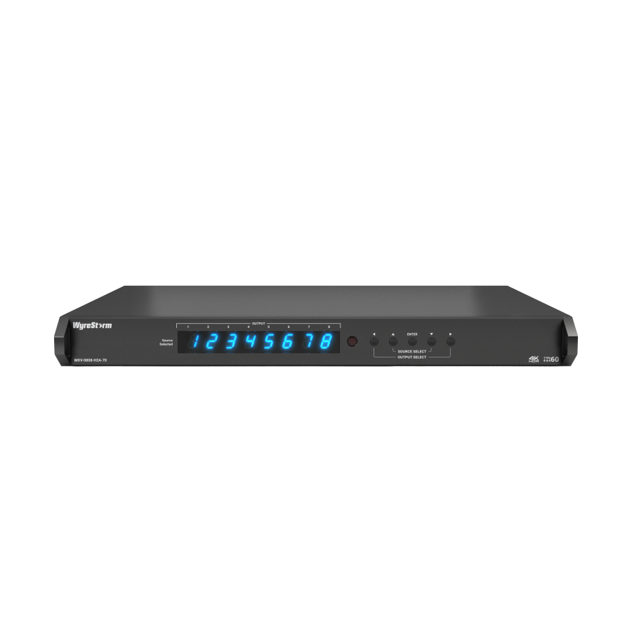 70m 4K60 8×8 HDBaseT Matrix