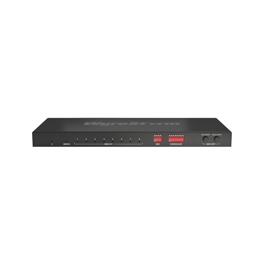 4K HDR 1:8 Splitter with Scaling Outputs