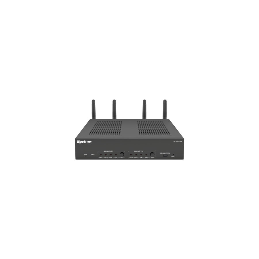 4-Input 4K Presentation Switcher with USB C 60W PD and Matrix Outputs, USB 3.0, Multiview & Wireless Casting