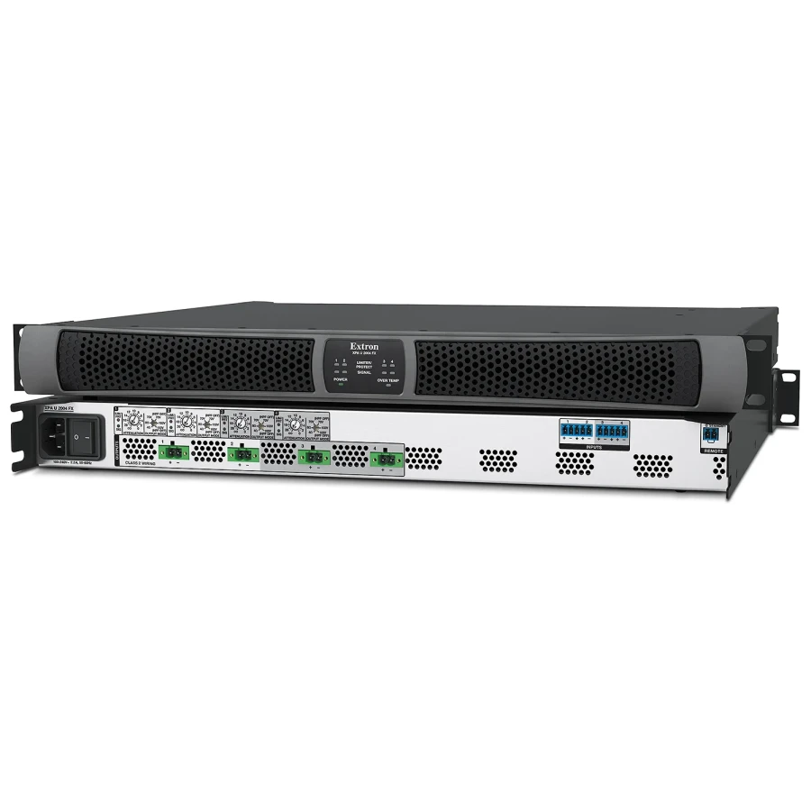 XPA U 2004 FX Four Channel Configurable Output Audio Power Amplifier
200 Watts Per Channel