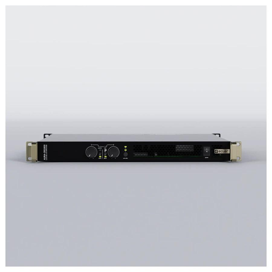 Two channels amplifier | 2x1800 W RMS @ 4Ω | LoZ&HiZ | Class D