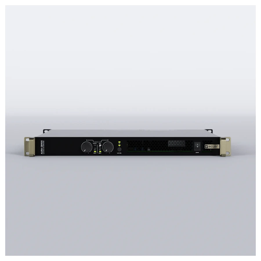 Two channels amplifier | 2x900 W RMS @ 4Ω | LoZ&HiZ | Class D