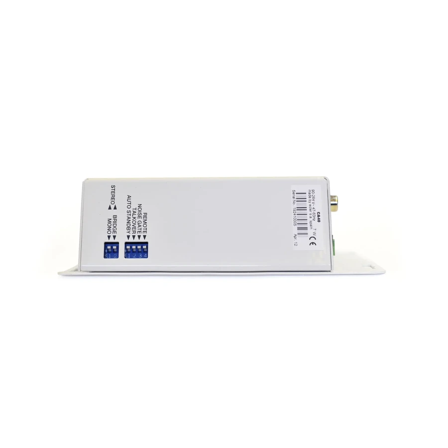 Alternative view of 2x20 WRMS | stereo | micro-amplifier | EQ
