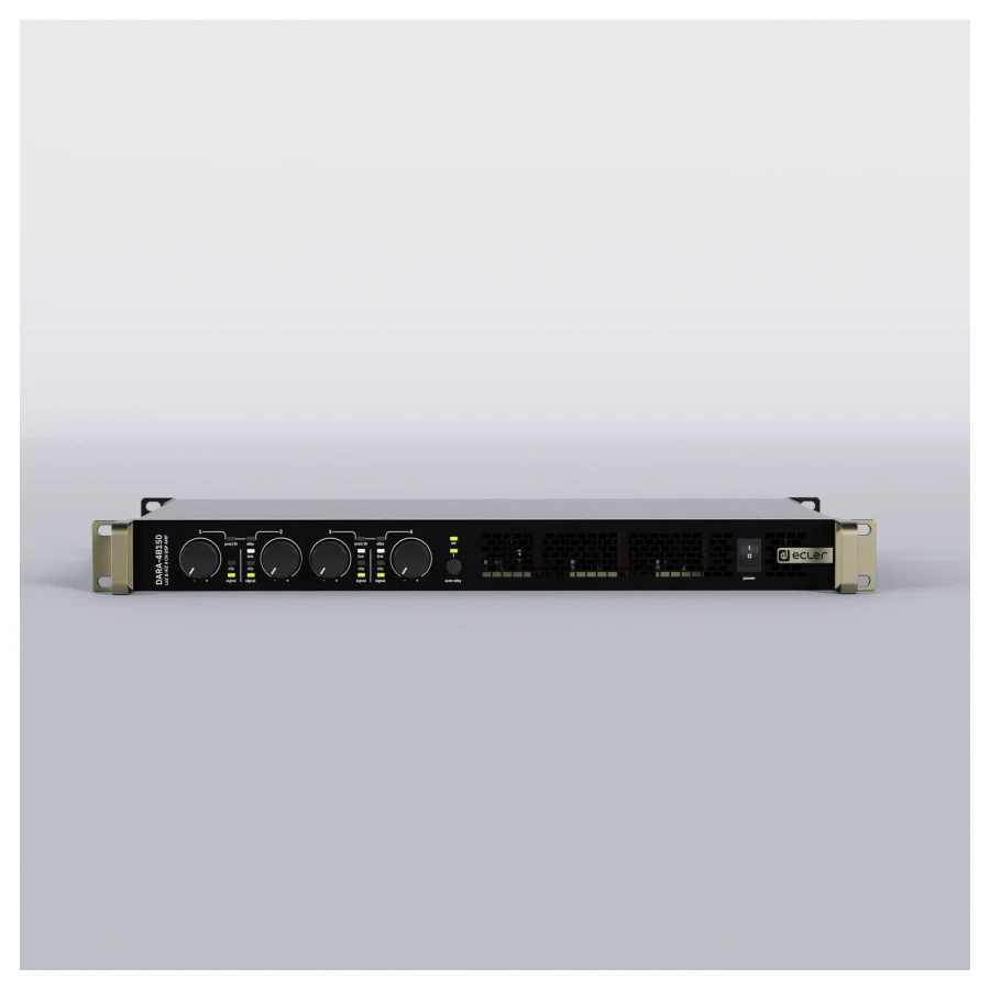 4x150 W RMS @ 4 Ω | LoZ&HiZ | DSP | Class D