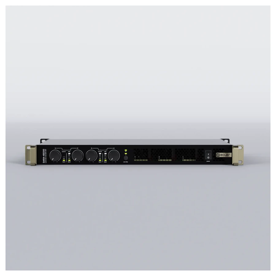 4x300 W RMS @ 4 Ω | LoZ&HiZ | DSP | Class D