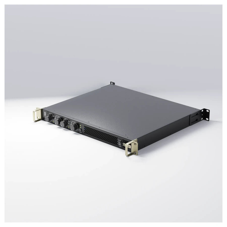 Alternative view of 4x600 W RMS @ 4 Ω | LoZ&HiZ | DSP | Class D