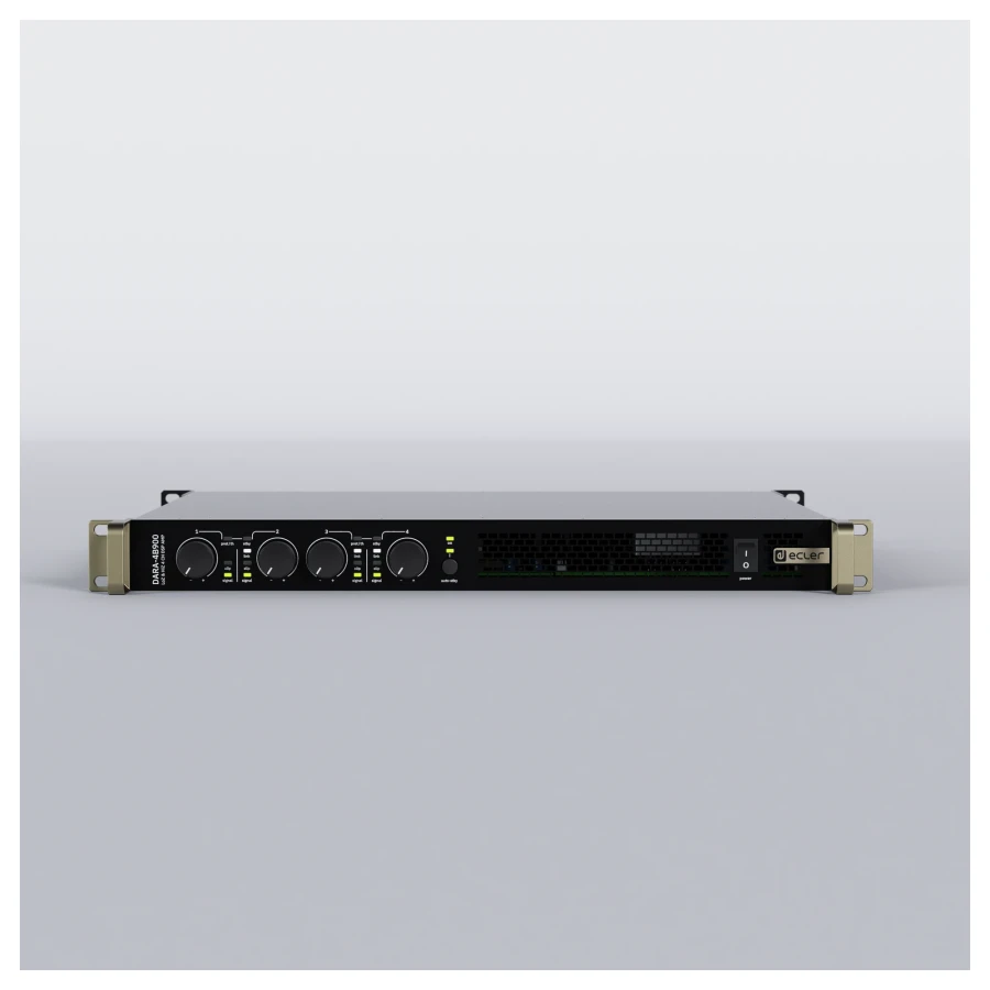 4x900 W RMS @ 4 Ω | LoZ&HiZ | DSP | Class D