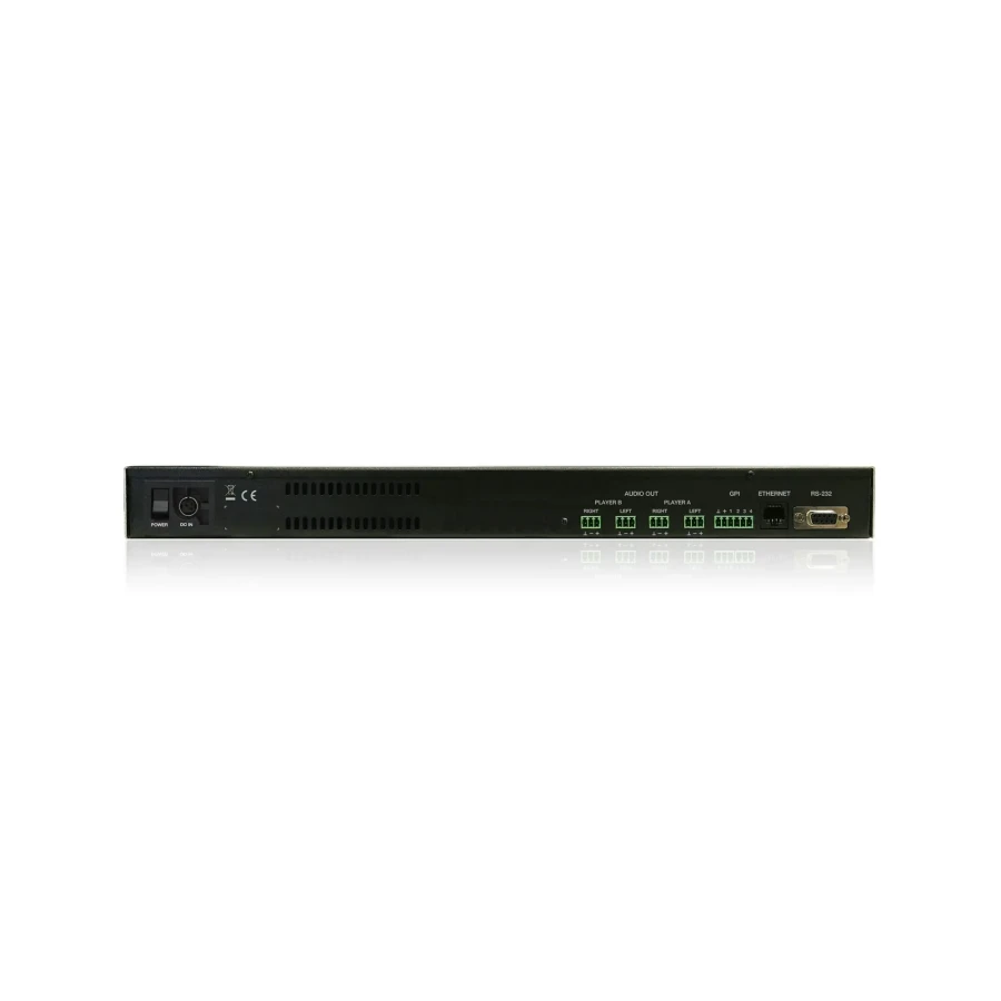 Alternative view of Dual streaming & media audio player