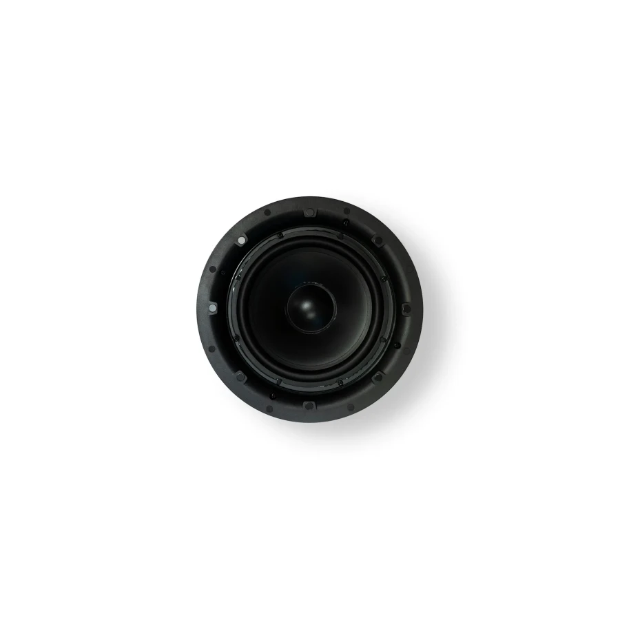Alternative view of 8” | 1-way | 80 WRMS | crossover filter | back can + tile bridge