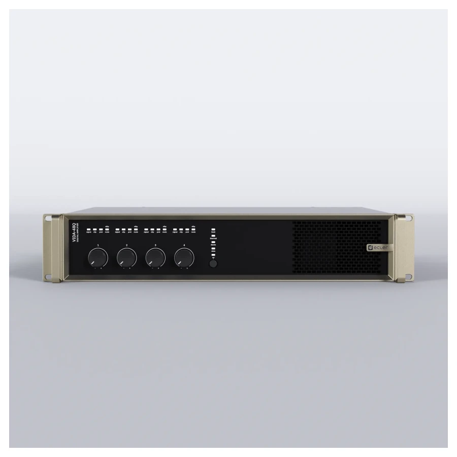 Dante/AES67 Digital Amplifier with DSP and Player