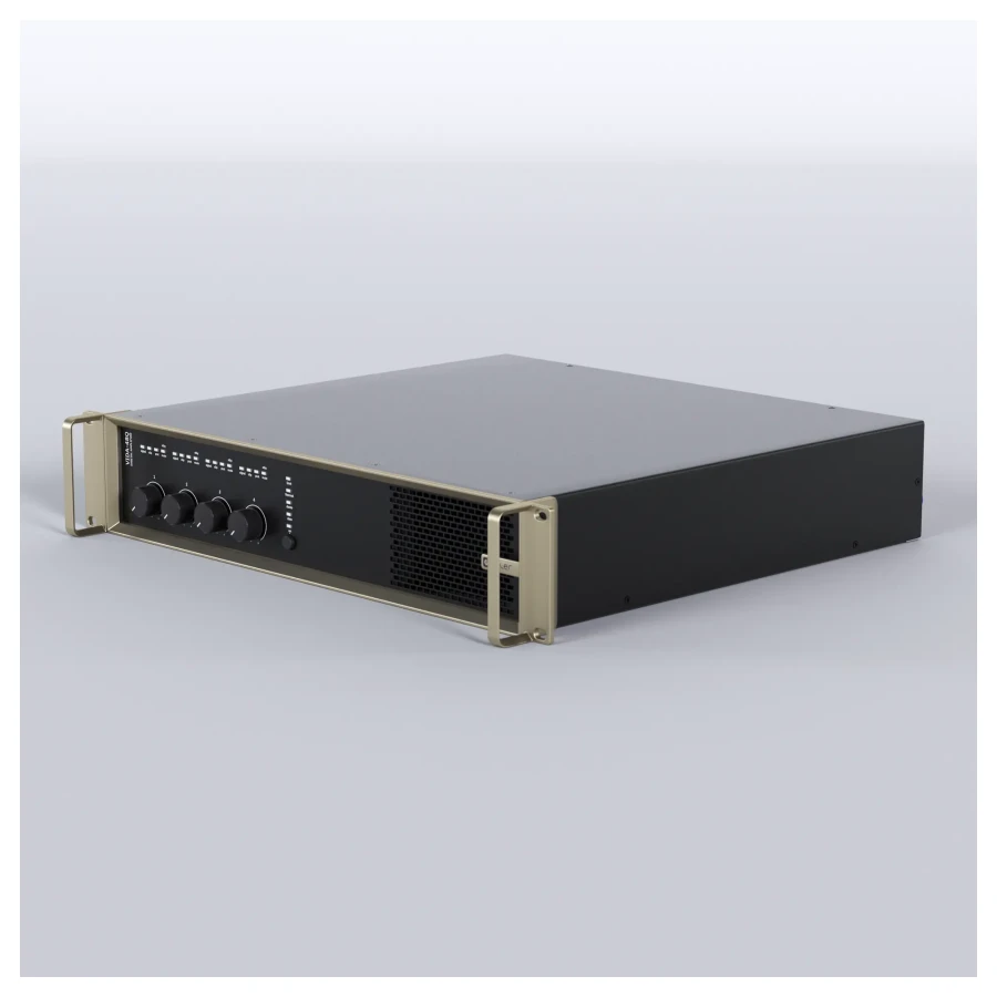 Alternative view of Dante/AES67 Digital Amplifier with DSP and Player