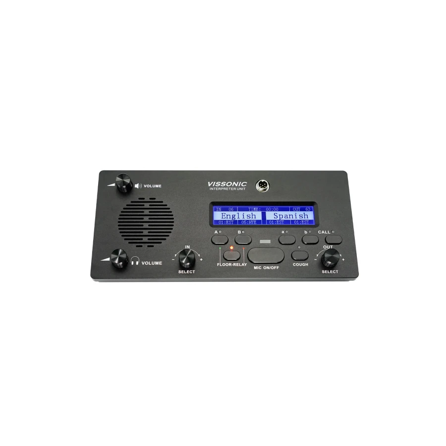 Full Digital 64 Channels Interpreter Desk