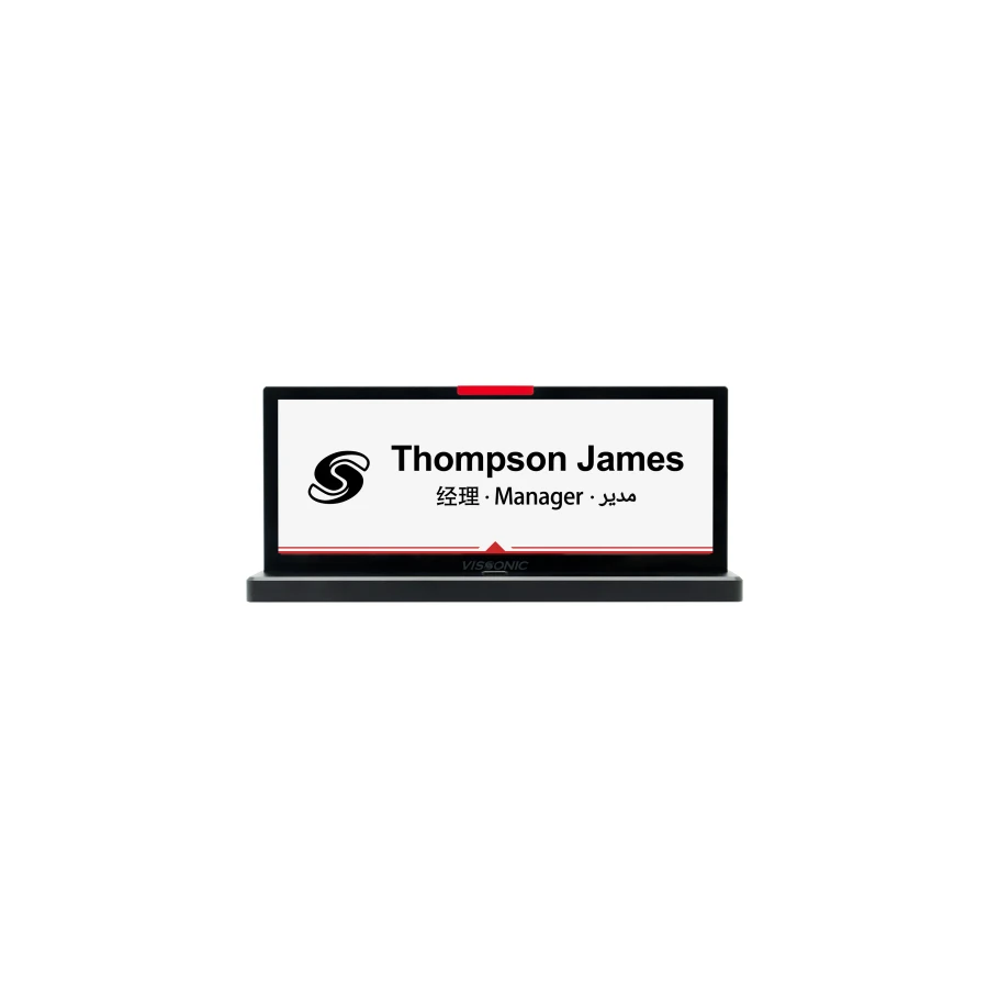 10”E-ink Nameplate