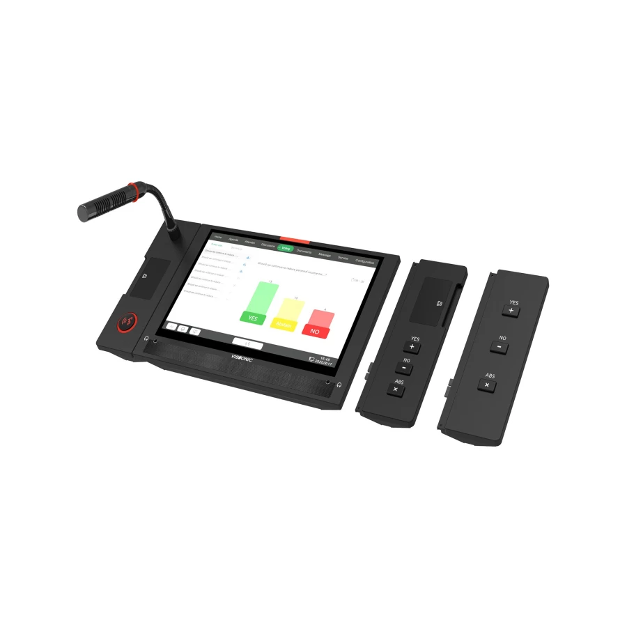 Alternative view of 11.6" Paperless Desktop Multimedia Conference Unit