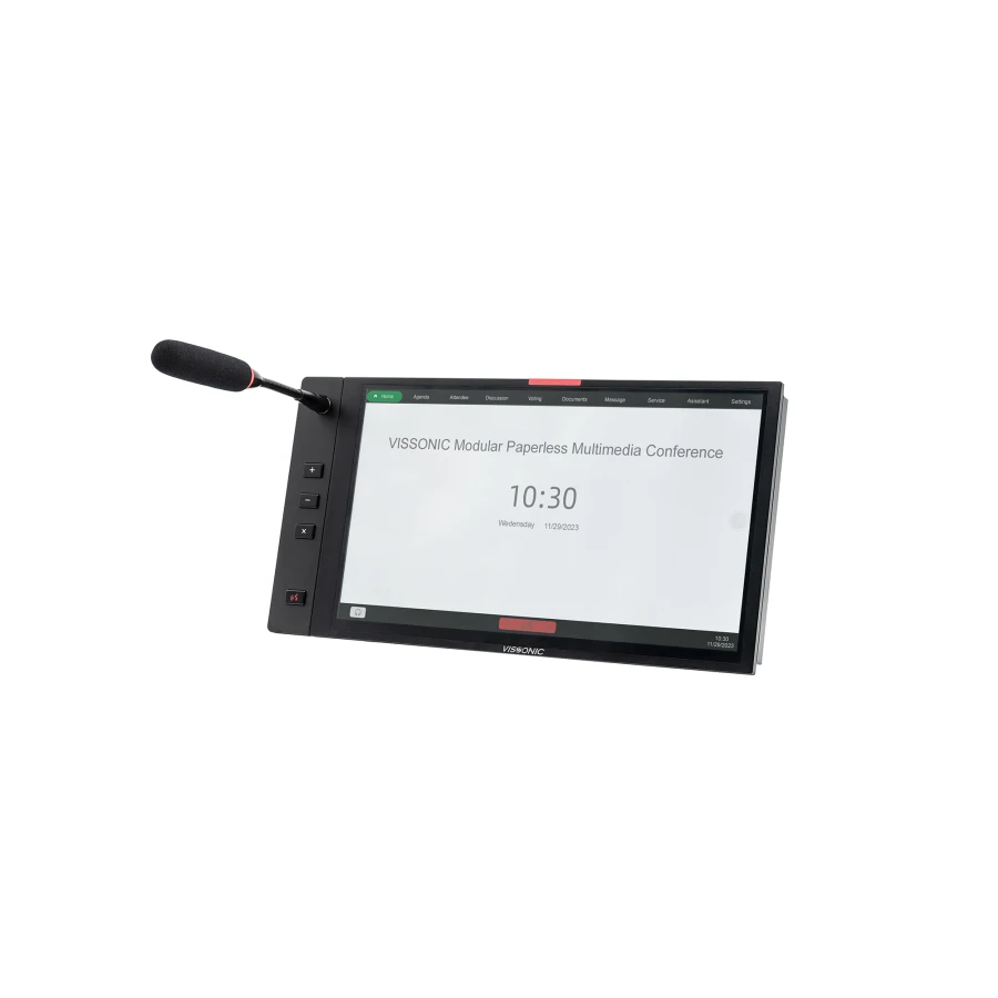 15.6" Modular Paperless Multimedia Conference Unit