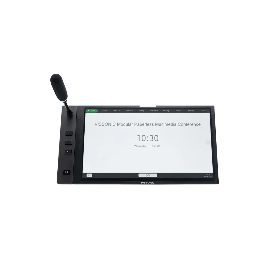 Alternative view of 15.6" Modular Paperless Multimedia Conference Unit